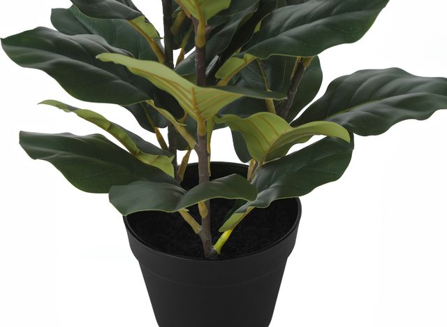 Monarch Specialties Inc. Green/Black 32" Artificial Potted Fiddle Tree-1