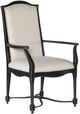 Hooker® Furniture Ciao Bella Black/Tuscan White Dining Arm Chair-0