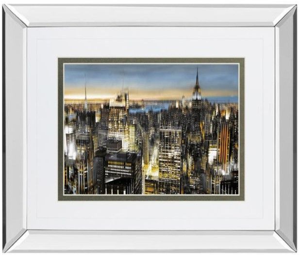 Classy Living Alan Lambert Big City 34" Wall Art-0