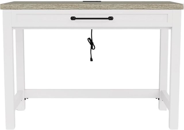 Riverside Furniture Finn Cloud/Fog Writing Desk-1