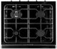 Unique Appliances Classic Retro 30" Midnight Black Slide-In Gas Range-4