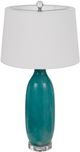 Cal® Lighting & Accessories Cullman 2-Piece Aqua Table Lamp Set-1
