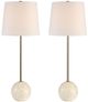 Renwil® Everren Davide 2-Piece Cream Table Lamp-3