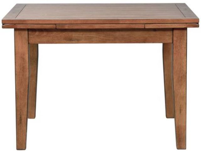 Liberty Furniture Treasures Rustic Oak Retractable Dining Table-3