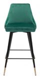 Zuo® Piccolo Green Counter Chair-1