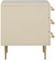 TOV Furniture Trident Taupe Nightstand-4