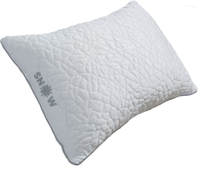 Protect-A-Bed® Therm-A-Sleep® White Snow Cooling Standard Pillow-1