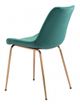 Zuo® Tony Green/Gold Dining Chair-4