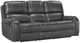 Albany Industries Winslow Gray Manual Reclining Sofa-0