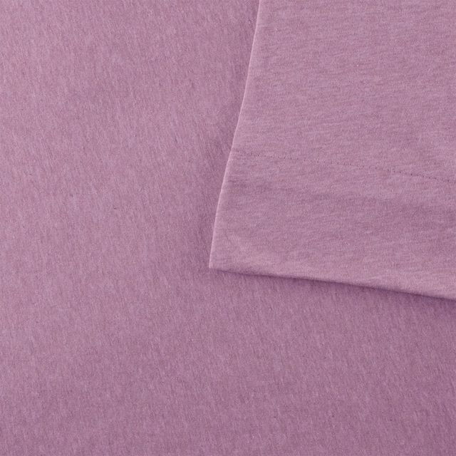 Olliix by Urban Habitat Purple King Heathered Cotton Jersey Knit Sheet Set-0