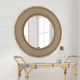 Bassett Mirror Biedel Brown Wall Mirror-4