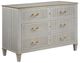 Modern History Somerset Bay Home Copenhagen Antique Textured Commode Chest-0