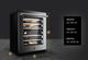 JennAir® RISE™ 24" Stainless Steel Built-In Undercounter Wine Cooler-1