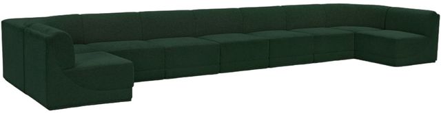 Meridian Furniture Ollie 9-Piece Green Sectional-0