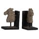 A & B Home 2-Piece Black/Brown Bookends-0