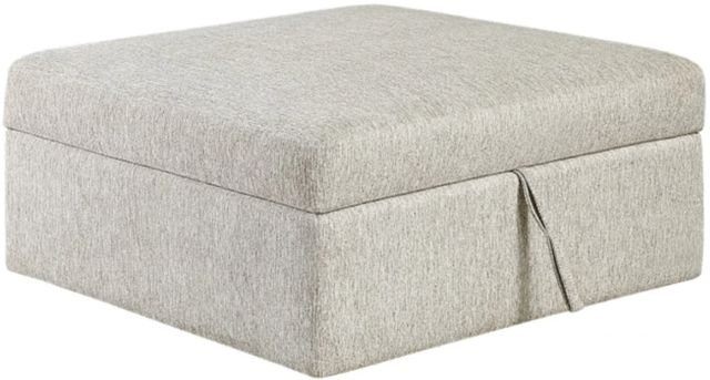 Homelegance® Isla Sand Storage Ottoman with Casters-0
