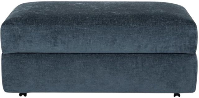 Franklin™ Indigo Saganaga Lagoon Storage Ottoman with Caster Legs-1