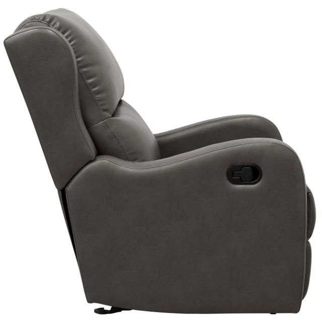 Homelegance® Durant Gray Gliding Recliner-3