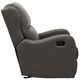 Homelegance® Durant Gray Gliding Recliner-3