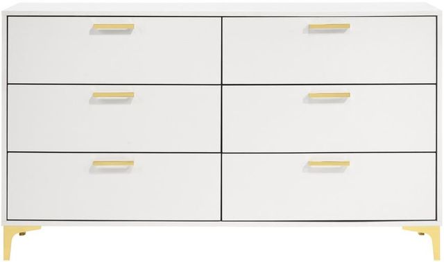 Coaster® Kendall White Dresser-1