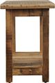 Jofran Inc. Reclamation Brown Chairside Table-1