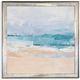 Stylecraft Beige/Light Blue/White Framed Print-0
