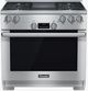 Miele 36" Pro Style Gas Range-Stainless Steel-0