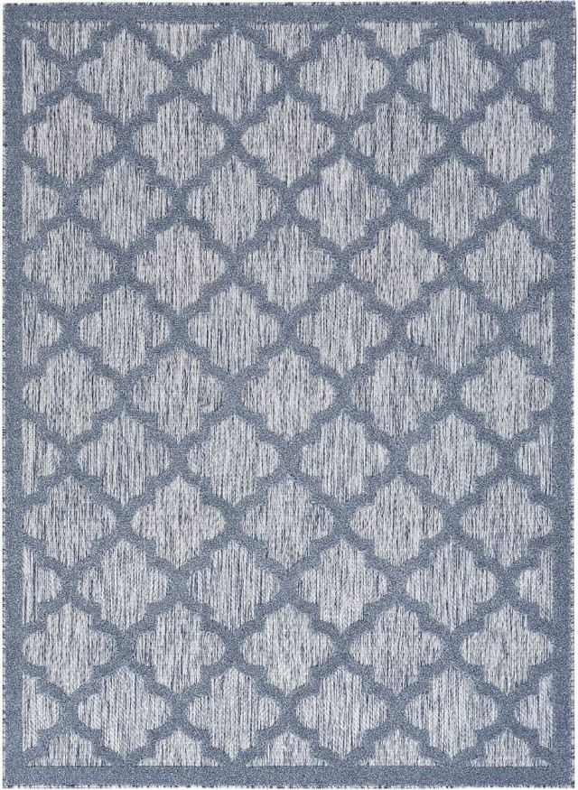 Nourison Home™ Nourison Easy Care Denim Blue 5'x7' Area Rug -0