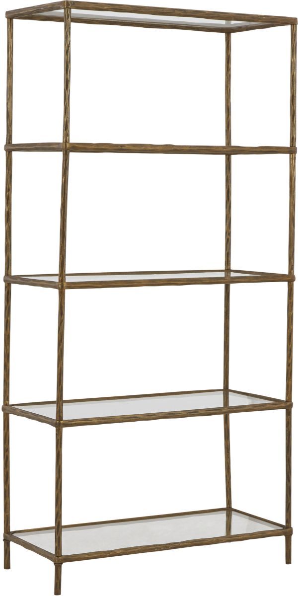 Signature Design by Ashley® Ryandale Antique Brass Bookcase-0