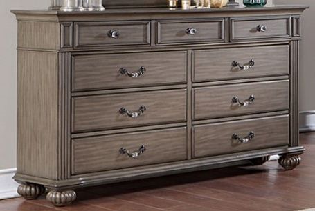 Furniture of America® Syracuse Gray Dresser-0