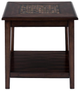 Jofran Inc. Baroque Brown End Table-0
