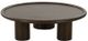 VIG Furniture Modrest Strauss Brown Round Coffee Table-0