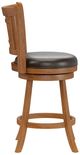 HH2 Home Fairfox Oak Swivel Counter Stool-2