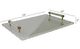A & B Home Kathleen White Frosted Acrylic Tray-3