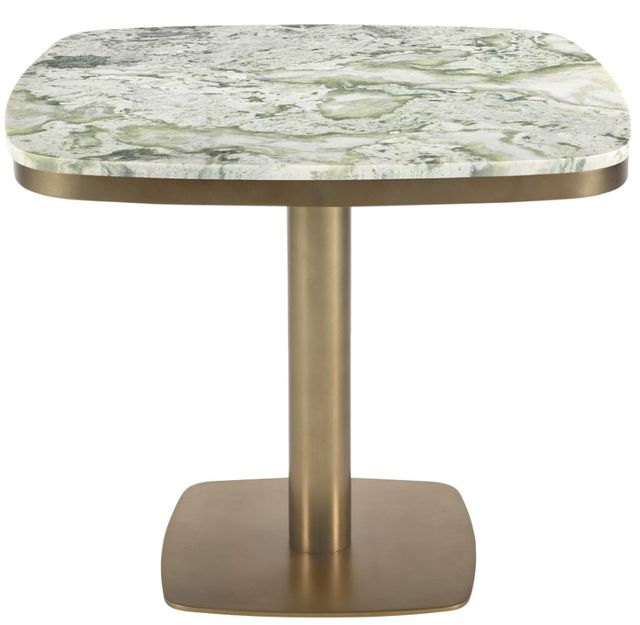 Moe's Home Collection Celeste Green Onyx Marble Cafe Table -1