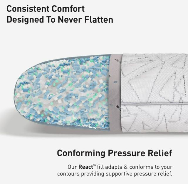 BEDGEAR® Storm 0.0 Performance® Dual Comfort King Bed Pillow-3