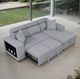 Furniture of America® Chatteris Gray Right-Arm Facing Sectional-2