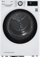 LG 4.2 Cu. Ft. White Front Load Ventless Electric Dryer-0