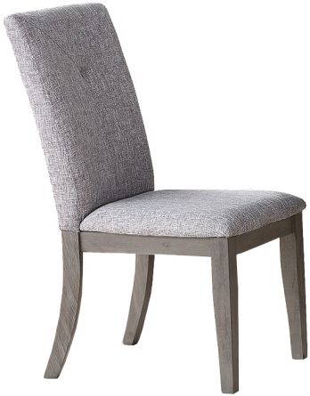 Mazin Furniture Felicity 7-Piece Grey/Light Grey Dining Set-3