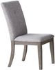 Mazin Furniture Felicity 7-Piece Grey/Light Grey Dining Set-3