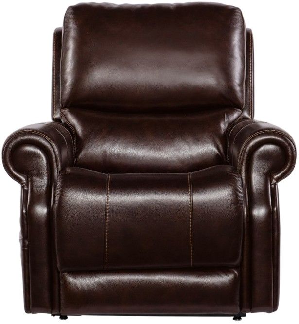 Hooker® Furniture RC Eisley Maddison Walnut Leather Power Lift Recliner with Power Headrest and Lumbar-2