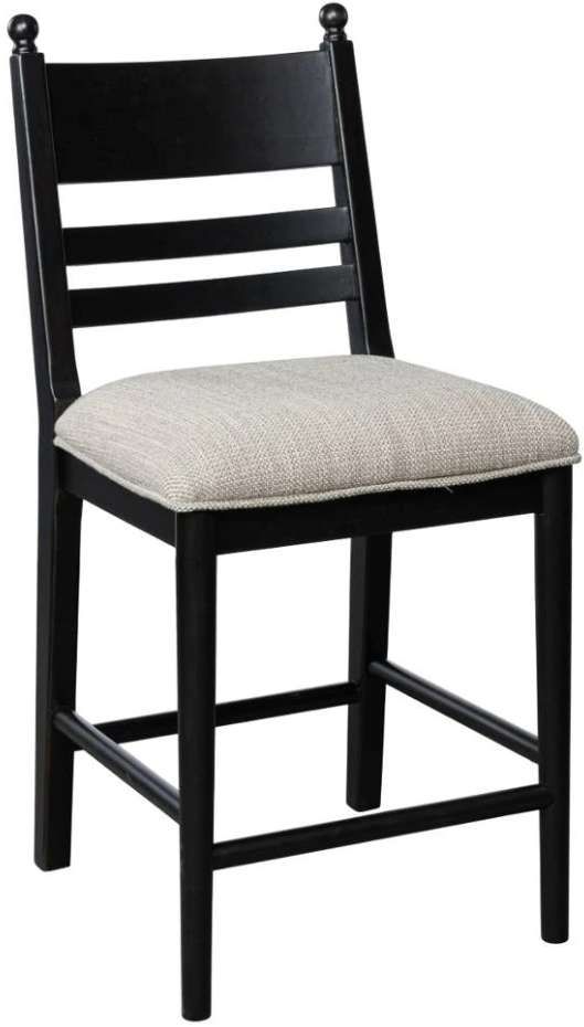 Signature Design by Ashley® Greddinton Black Upholstered Bar Stool-0