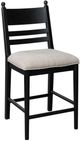 Signature Design by Ashley® Greddinton Black Upholstered Bar Stool-0
