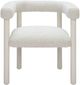 Zuo® Modern Sunbath 2-Piece Gray/White Aluminum Outdoor Dining Arm Chair Set-1