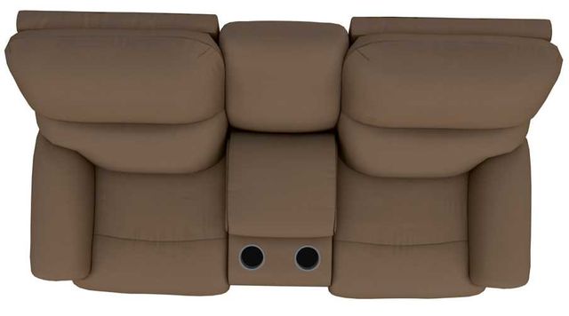 La-Z-Boy® Trouper Canyon Power Reclining Loveseat with Console, Headrest, and Lumbar-4