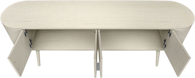 Monarch Specialties Inc. Antique White 72" TV Stand-2