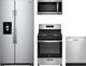 Whirlpool® 4 Piece Stainless Steel Gas Kitchen Package-0