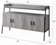 ACME Furniture Samiya Black/Gray Oak TV Stand-3