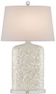 Currey & Company Gerri Dot Clear/Natural Mother of Pearl Table Lamp-1