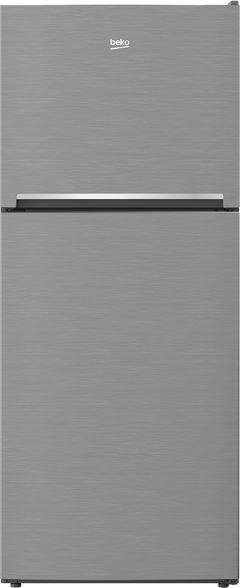 Beko 28" 13.6 Cu. Ft. Fingerprint-Free Stainless Steel Counter Depth Top Freezer Refrigerator